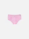 Mc2 Saint Barth Infant Bloomers Pimmy With Vintage Flower Print In Pink