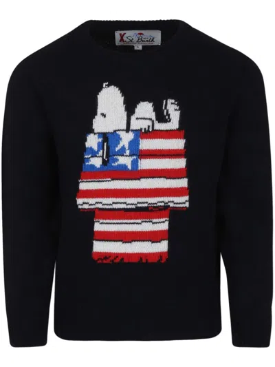 MC2 SAINT BARTH INTARSIA-KNIT JUMPER