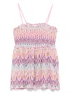 Mc2 Saint Barth Irmine Top In Pink