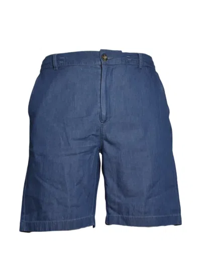 Mc2 Saint Barth Ischia Denim Shorts In Blue