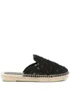 Mc2 Saint Barth Isla Espadrilles In Black