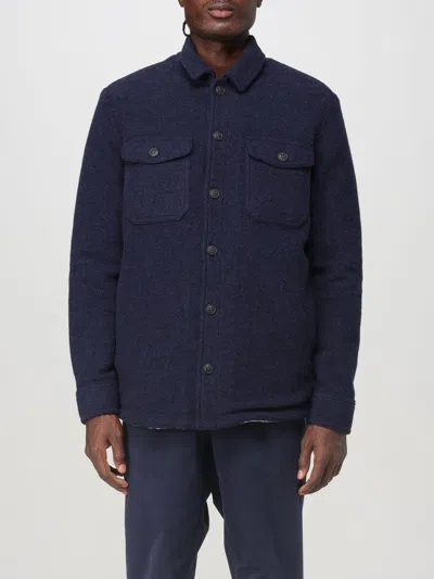 Mc2 Saint Barth Jacket  Men Color Blue In Blau