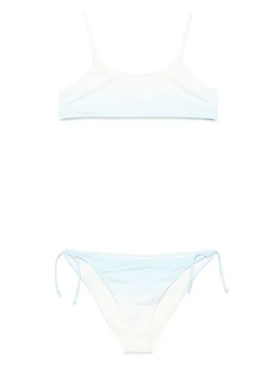 Mc2 Saint Barth Kids' Jaiden Bikini In White
