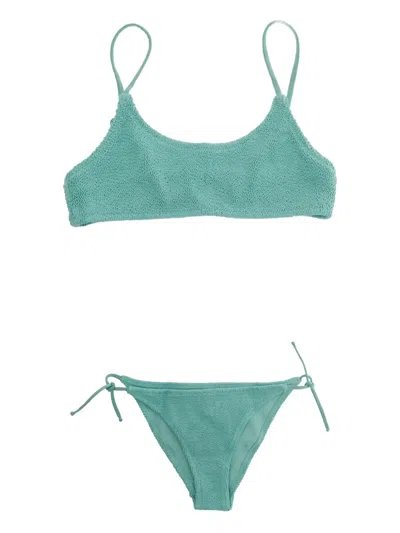 Mc2 Saint Barth Kids' Jaiden Bikini In Green