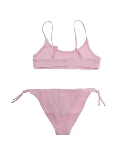 Mc2 Saint Barth Kids' Jaiden Bikini In Pink