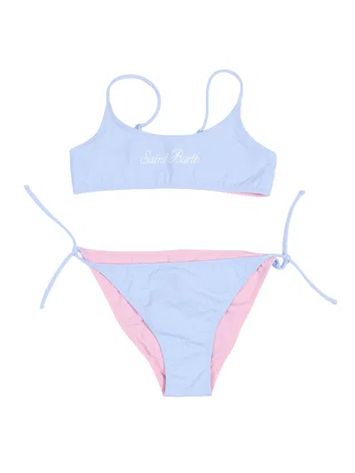 Mc2 Saint Barth Kids'  Jaiden Double-3120 St Barth In Purple