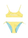 Mc2 Saint Barth Jaiden Reversible Bikini In Yellow