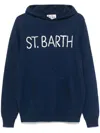 Mc2 Saint Barth Jake Hoodie In Blue
