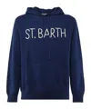 Mc2 Saint Barth Jake Hoodie In Blue