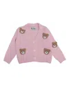 Mc2 Saint Barth Jaquard Cardigan In Multi