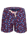 Mc2 Saint Barth Jean Lighting Granky Crab Blue Mix Boys Swimshorts In Multi
