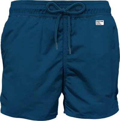 Mc2 Saint Barth Jean Lighting Pantone Swim Shorts Blue Navy