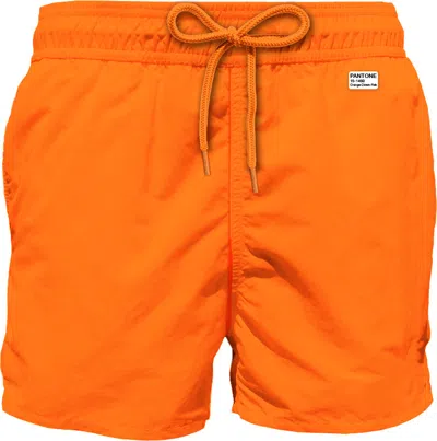 Mc2 Saint Barth Jean Lighting Pantone Swim Shorts Fluo Orange