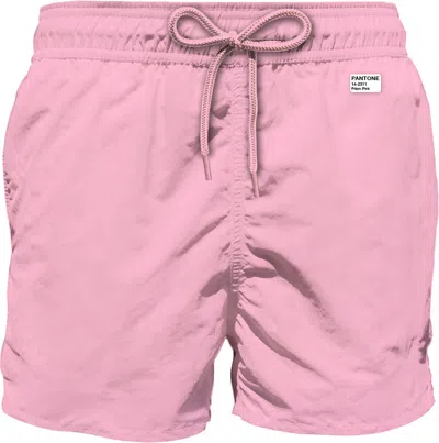 Mc2 Saint Barth Jean Lighting Pantone Swim Shorts Solid Pink