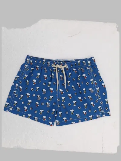 Mc2 Saint Barth Mini Nautical Adventure Shirt For Boys In Multi