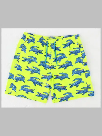Mc2 Saint Barth Jean Lighting Swim Short In Green
