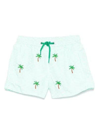 Mc2 Saint Barth Kids' Jean Lighting Swim Shorts