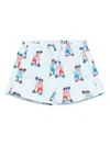 Mc2 Saint Barth Jean Lighting Swim Shorts In Blue