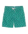 Mc2 Saint Barth Jean Lighting Swim Shorts In Forest Green