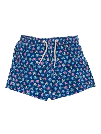 Mc2 Saint Barth Kids'  Jean Lighting-polpy Multi 61 In Blue