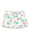 Mc2 Saint Barth Jean Swim Shorts In White