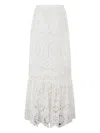 Mc2 Saint Barth Broderie-anglaise Skirt