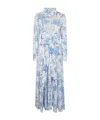Mc2 Saint Barth Jensen Long Chemisier Dress In White