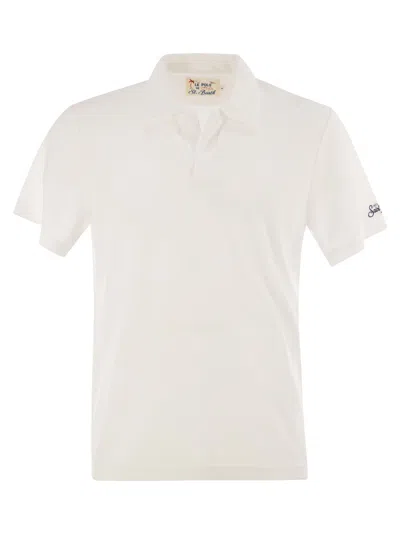 MC2 SAINT BARTH JEREMY - COTTON TERRY POLO SHIRT