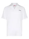 Mc2 Saint Barth Jeremy Short-sleeve Polo Shirt In White