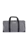 Mc2 Saint Barth Jetleg Herringbone Duffle Bag In Gray