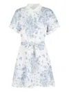 Mc2 Saint Barth Joseline Mini Dress With Floral Print