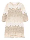 Mc2 Saint Barth Jumeira Dress In Neutrals