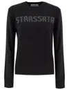 Mc2 Saint Barth Strassata Embellished Crewneck Jumper In Strassata 00 Strass