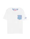 Mc2 Saint Barth Kids' Kea Chest-pocket T-shirt In White