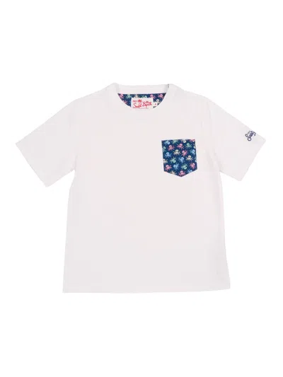 Mc2 Saint Barth Babies'  Kea-01n Polpy Multi 61 In White