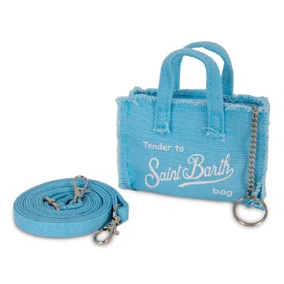 Mc2 Saint Barth Keyring Bag Light Blue