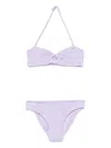Mc2 Saint Barth Khloe Bikini In Purple