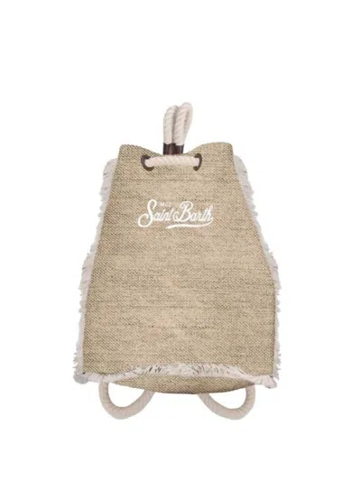 Mc2 Saint Barth Kids Linen Boat Backpack