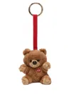 Mc2 Saint Barth Kids "orso Trudi" Charm Fur In Brown