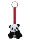 Mc2 Saint Barth Kids "panda Trudi" Charm Fur In Multi