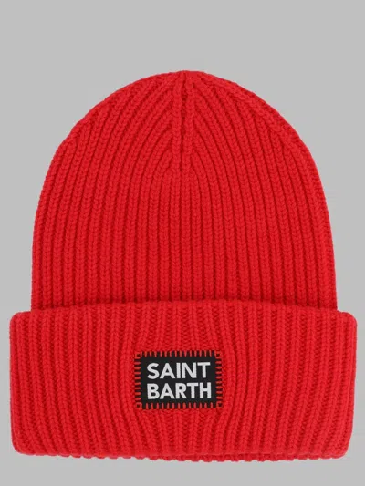 Mc2 Saint Barth Kids Sb 41 Cap In Red
