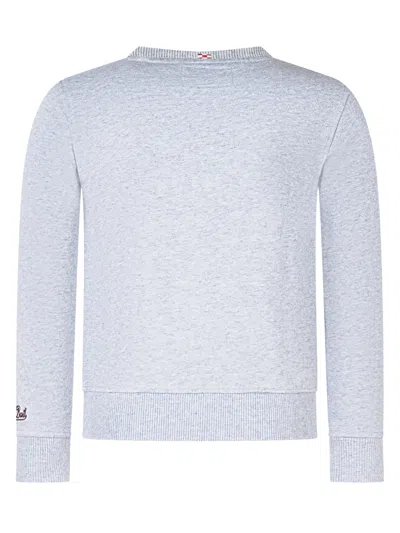 Mc2 Saint Barth Kids Sweatshirt With Cowboy Bear Appliqué In Bear Cowboy