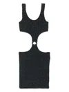 Mc2 Saint Barth Kim Dress In Black