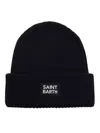 Mc2 Saint Barth Berry Knitted Cap Accessories In Blue