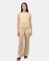 Mc2 Saint Barth Alva Crochet-detail Trousers