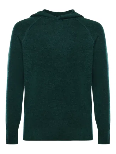 Mc2 Saint Barth Wool Blend Sweatshirt In Green