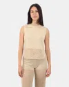 Mc2 Saint Barth Knitted Top - Crochet Mesh 11