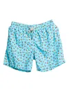 Mc2 Saint Barth Krusty Burger Swim Shorts In Blue