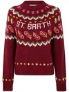 Mc2 Saint Barth Kyla Nordic New Crewneck Sweater In Multi