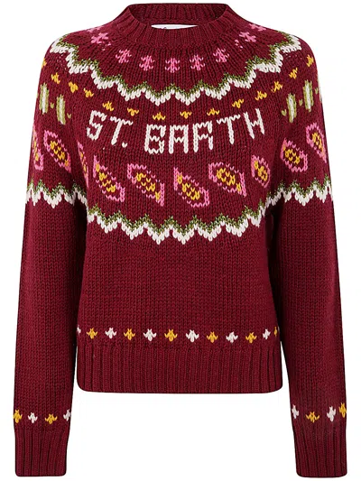 MC2 SAINT BARTH MC2 SAINT BARTH KYLA NORDIC NEW CREWNECK SWEATER